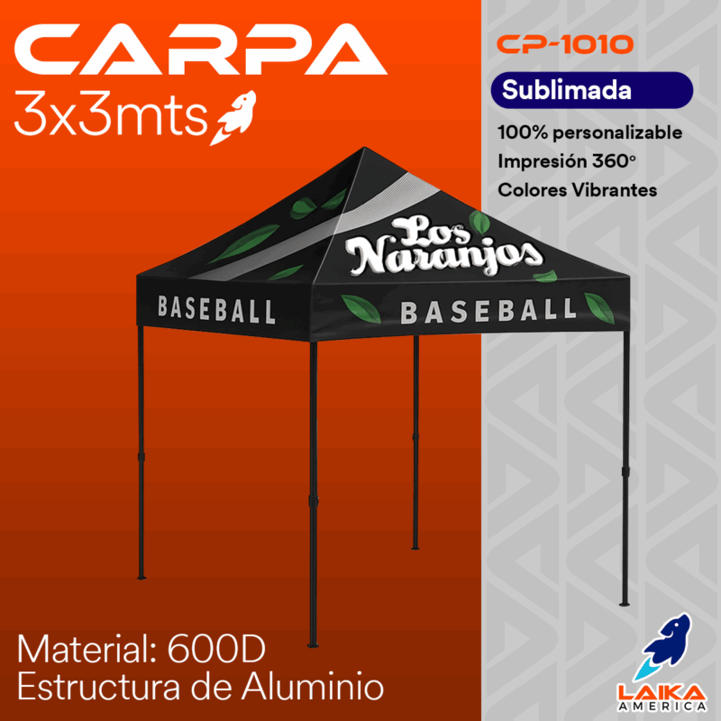 CARPA SUBLIMADA 3X3 MTS