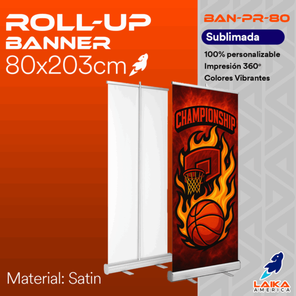 ROLL-UP BANNER SATÍN