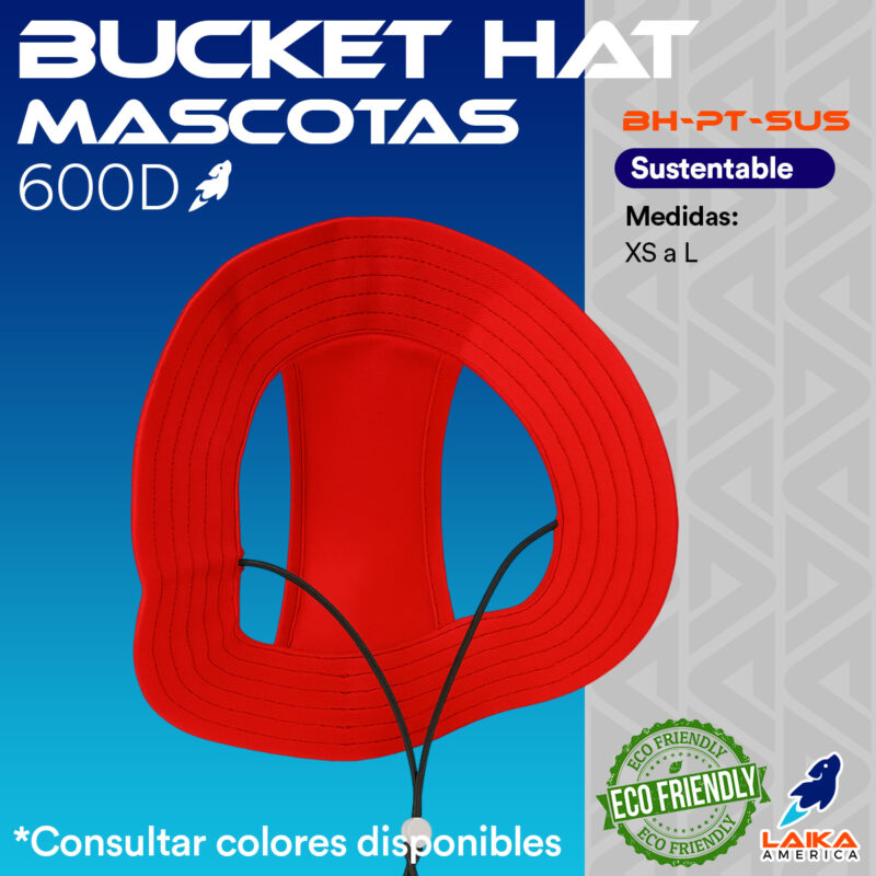 BUCKET HAT SUSTENTABLE 600D