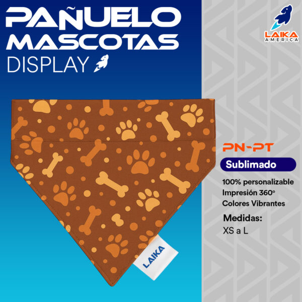 PAÑUELO SUBLIMADO DISPLAY