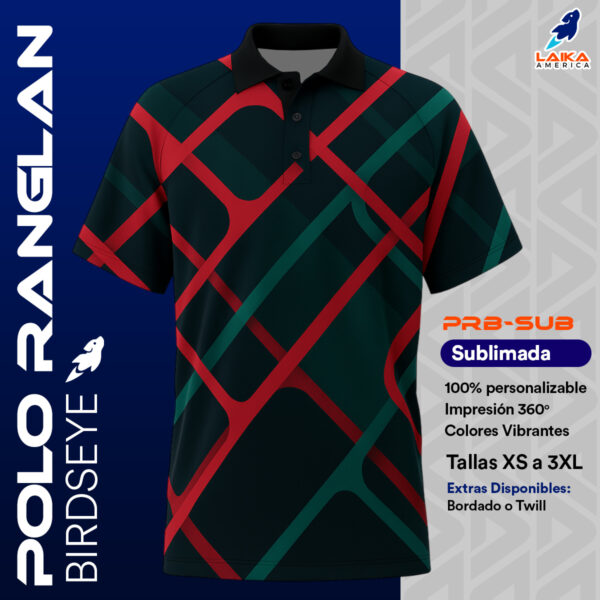 POLO RANGLAN BÁSICA BIRDSEYE