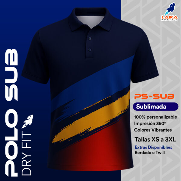 POLO SUBLIMADA DRY FIT