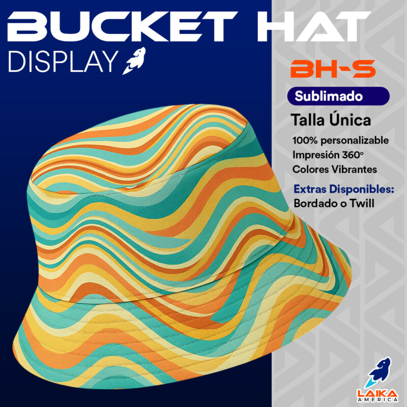 BUCKET HAT SUBLIMADO DISPLAY