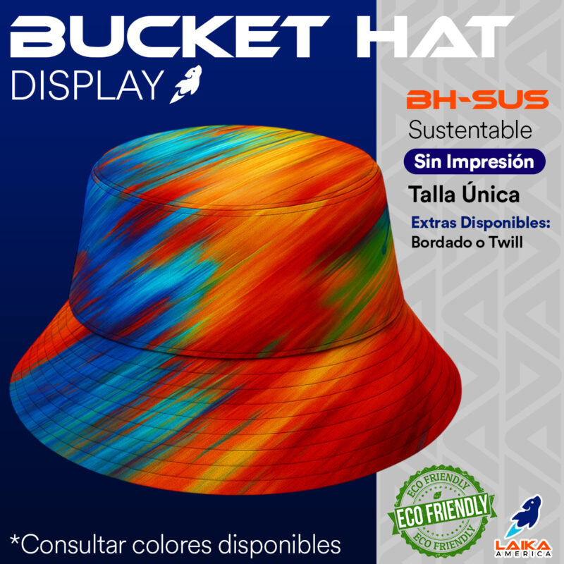 BUCKET HAT SUSTENTABLE DISPLAY