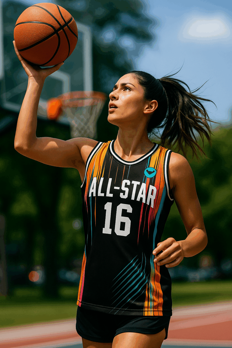 JERSEY BASKETBALL SUBLIMADA DRY FIT - Image 2