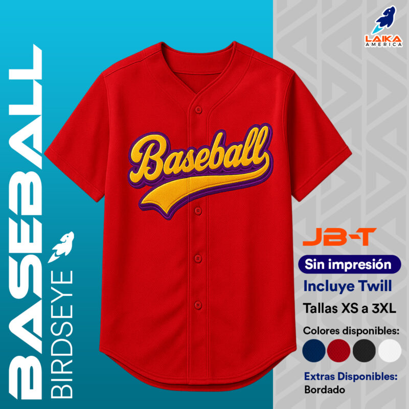 CASACA BASEBALL BÁSICA CON TWILL