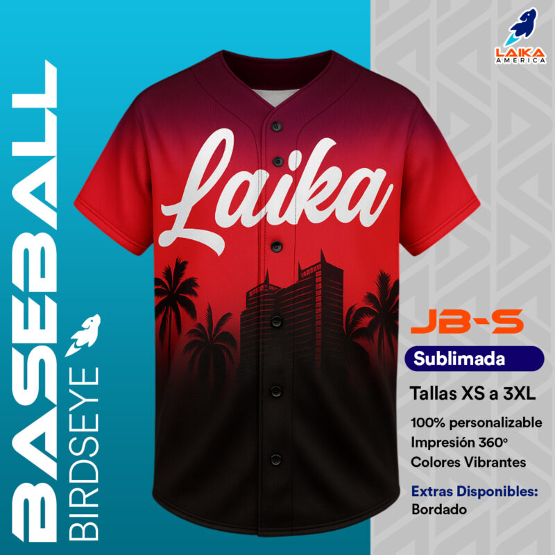 CASACA BASEBALL SUBLIMADA