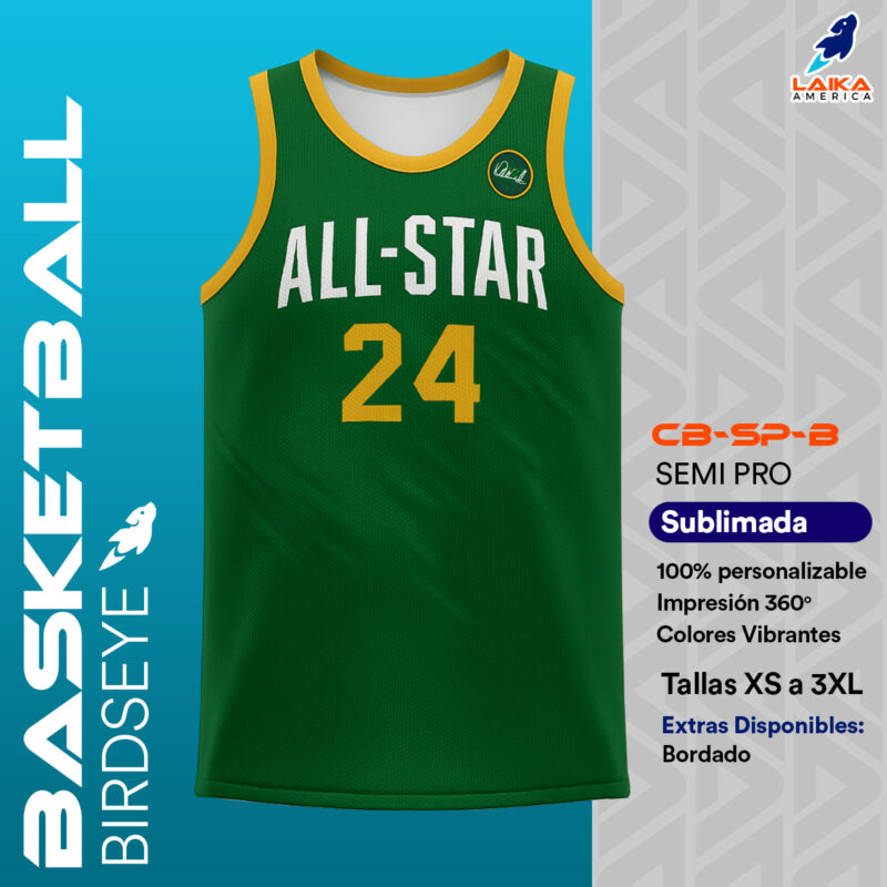 JERSERY BASKETBALL SUBLIMADA BIRDSEYE