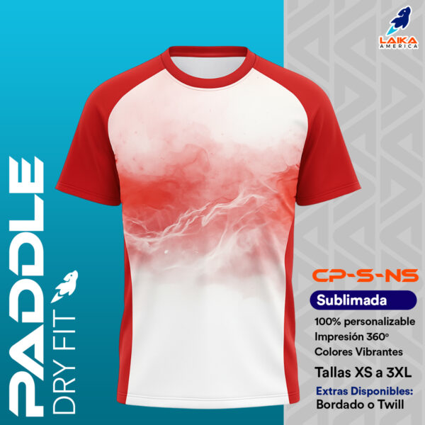 PADDLE SUBLIMADA DRY FIT