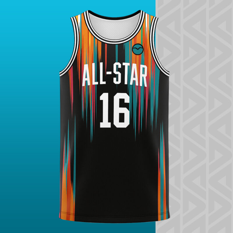 JERSEY BASKETBALL SUBLIMADA DRY FIT