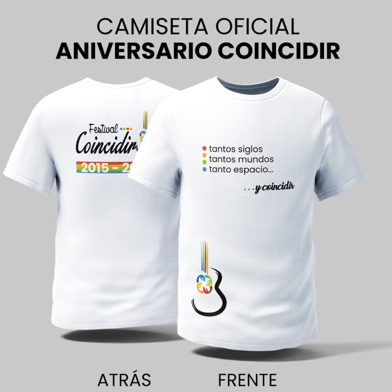 TShirt Aniv Blanca